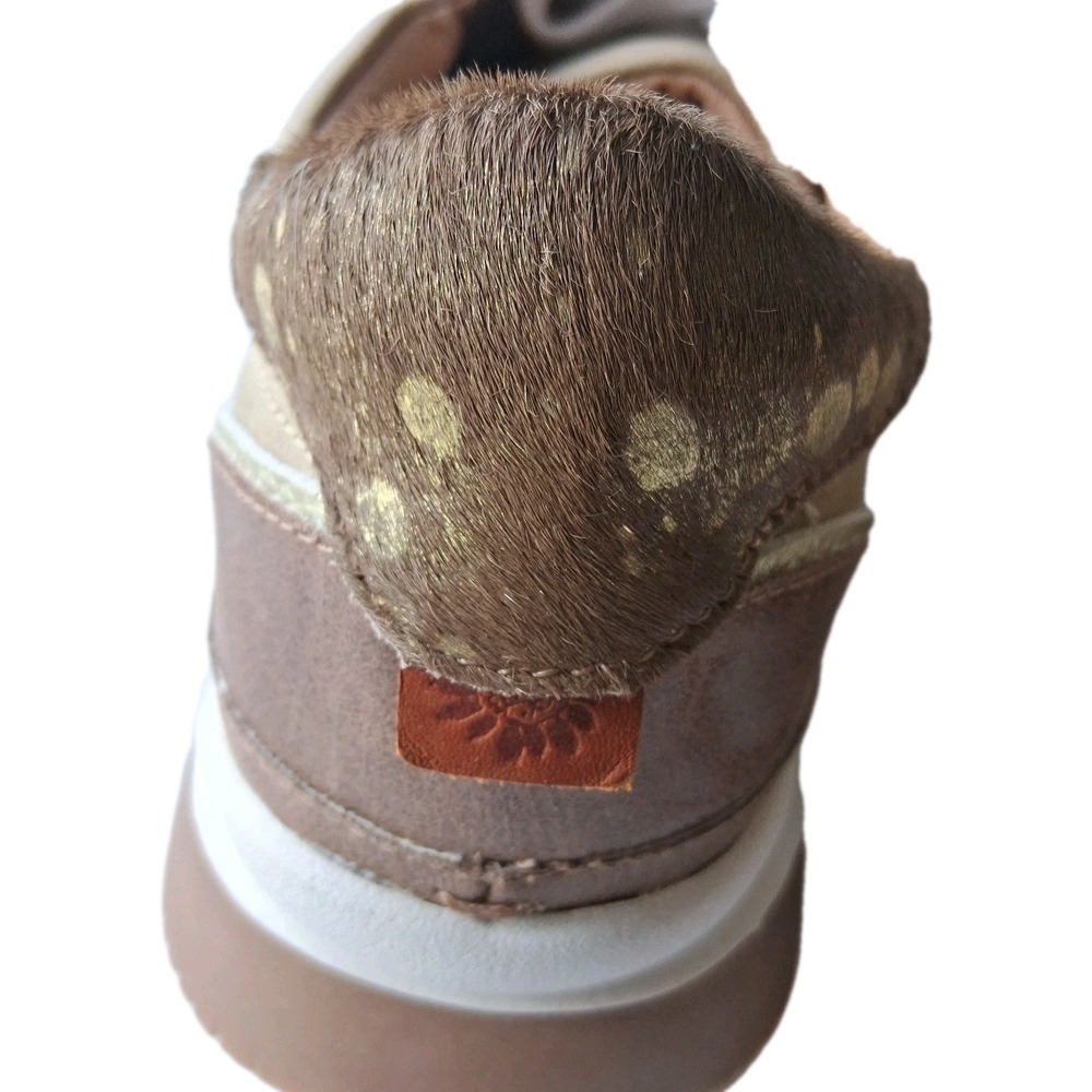 Urban Cowgirl Sneakers Women's 6.5 Faux Leather & Cowhide Casual Shoes YELLOWBOX - Picture 11 of 13